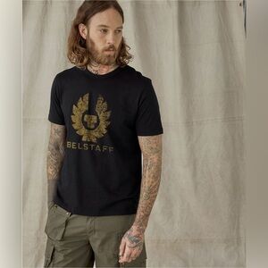 Belstaff England Men's Coteland Logo Crew Tee